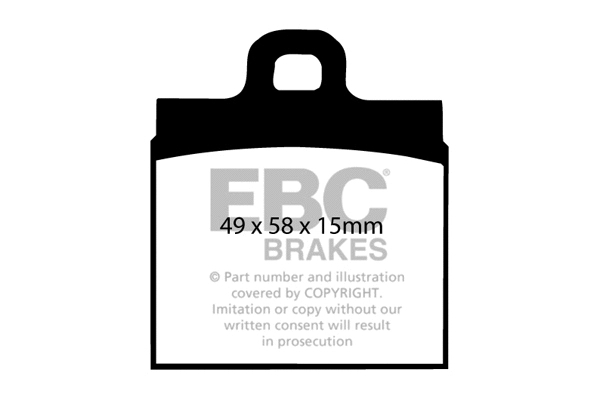 Brake Pad Set, disc brake (DP111)