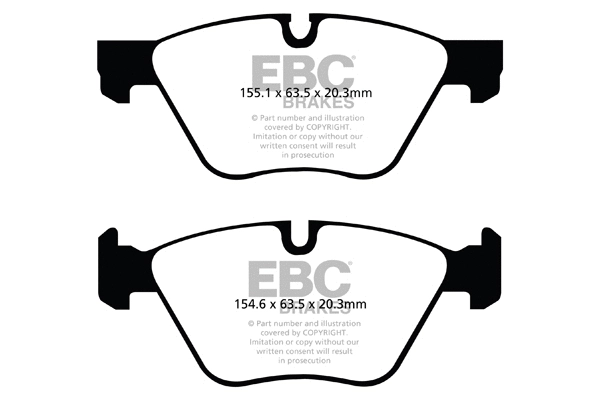 Brake Pad Set, disc brake (DP22088)