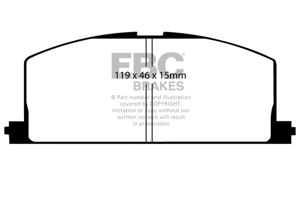 Brake Pad Set, disc brake (DP453)