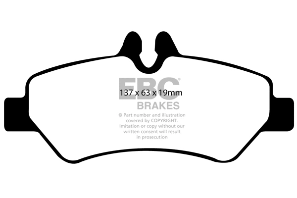 Brake Pad Set, disc brake (DP1927)
