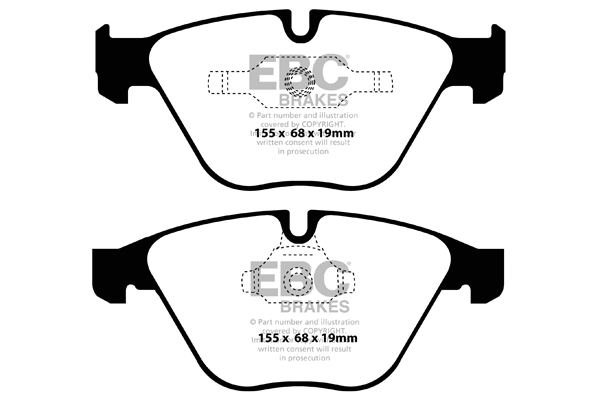 Brake Pad Set, disc brake (DP52006NDX)