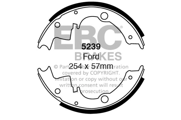 Brake Shoe Set (5239)