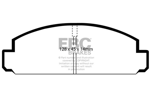 Brake Pad Set, disc brake (DP264)