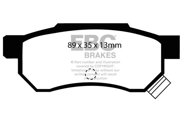 Brake Pad Set, disc brake (DP2642/2)