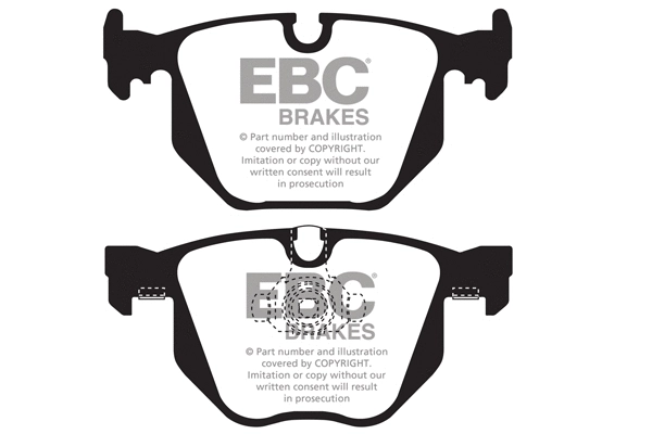 Brake Pad Set, disc brake (DP1450)