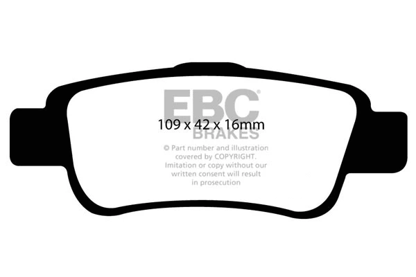 Brake Pad Set, disc brake (DP1952)