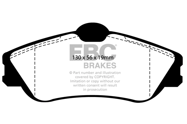 Brake Pad Set, disc brake (DP21346)