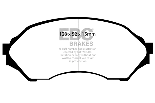 Brake Pad Set, disc brake (DP1302)