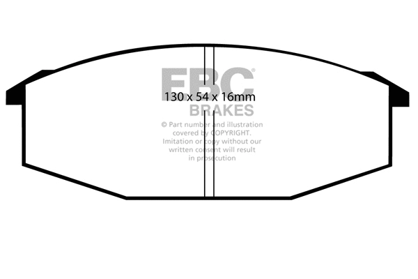 Brake Pad Set, disc brake (DP352)