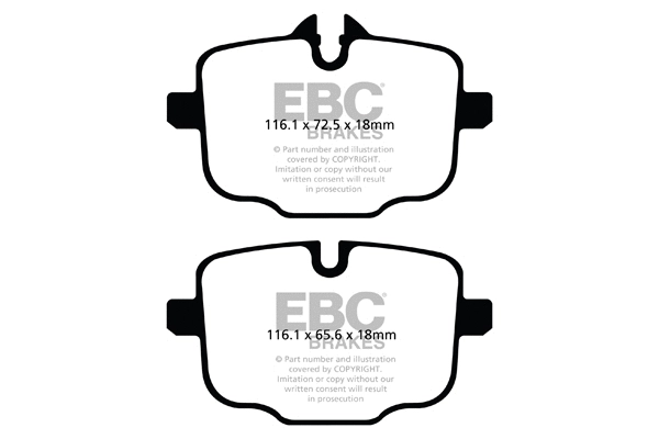 Brake Pad Set, disc brake (DP22089)