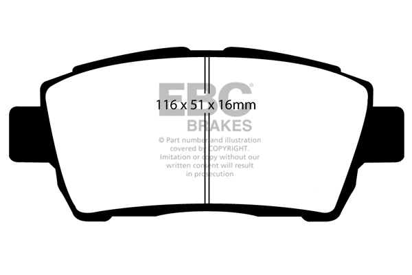 Brake Pad Set, disc brake (DP1295)