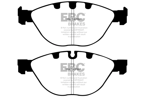 Brake Pad Set, disc brake (DP1482)