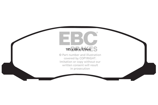 Brake Pad Set, disc brake (DP22015)