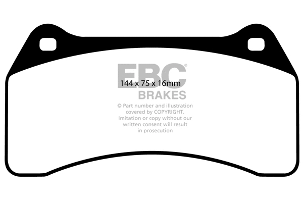 Brake Pad Set, disc brake (DP31462C)