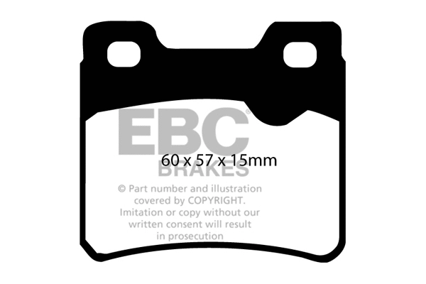Brake Pad Set, disc brake (DP2761)