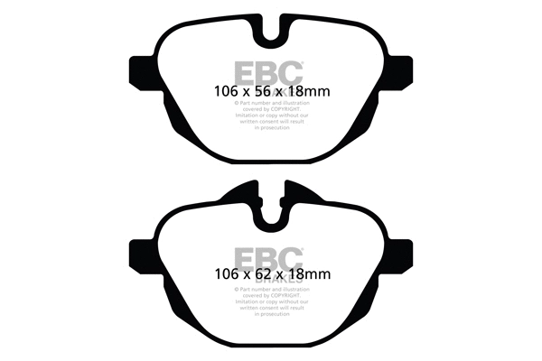 Brake Pad Set, disc brake (DP22047)