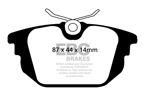 Brake Pad Set, disc brake (DP1214)