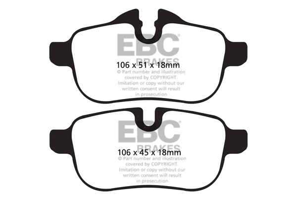 Brake Pad Set, disc brake (DP22046)