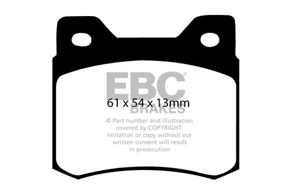 Brake Pad Set, disc brake (DP2464)