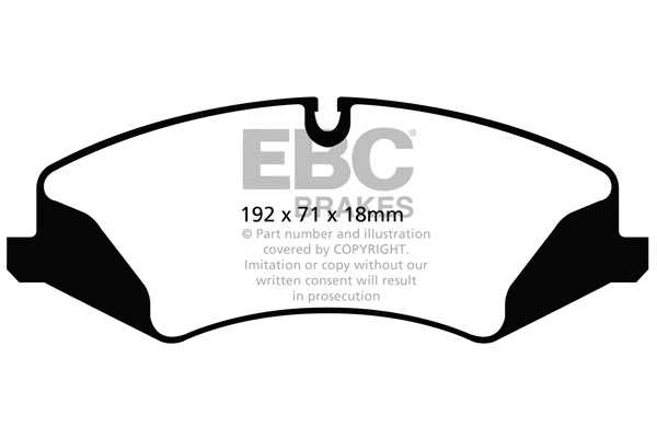 Brake Pad Set, disc brake (DP42123R)