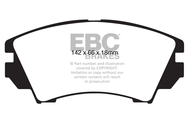 Brake Pad Set, disc brake (DP22014)