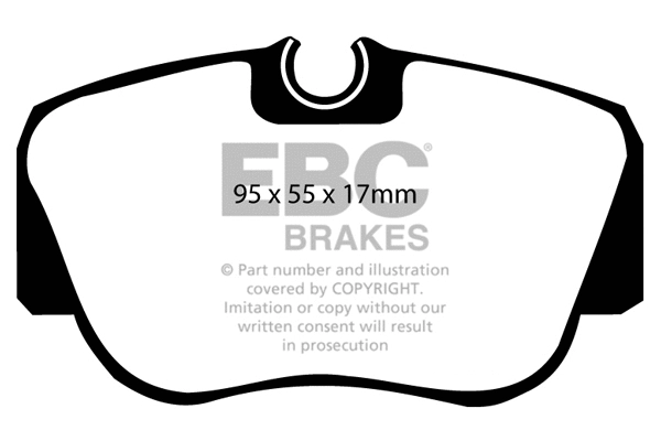 Brake Pad Set, disc brake (DP2778)