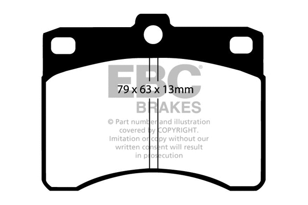 Brake Pad Set, disc brake (DP685)