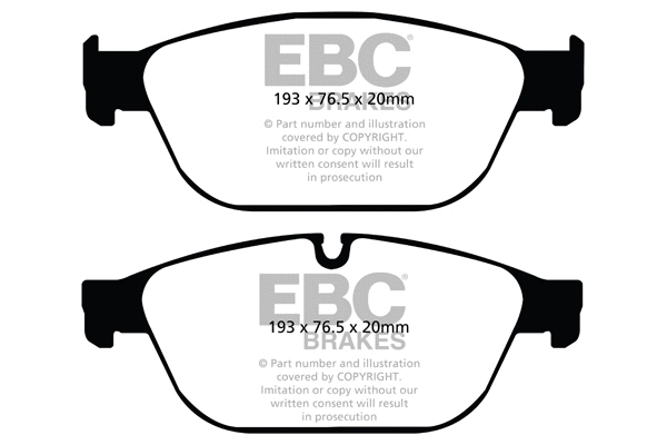 Brake Pad Set, disc brake (DP22087)