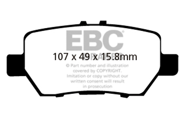 Brake Pad Set, disc brake (DP21736)