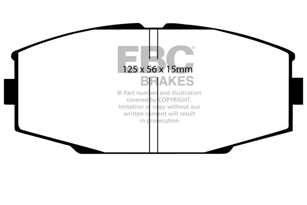 Brake Pad Set, disc brake (DP2610)