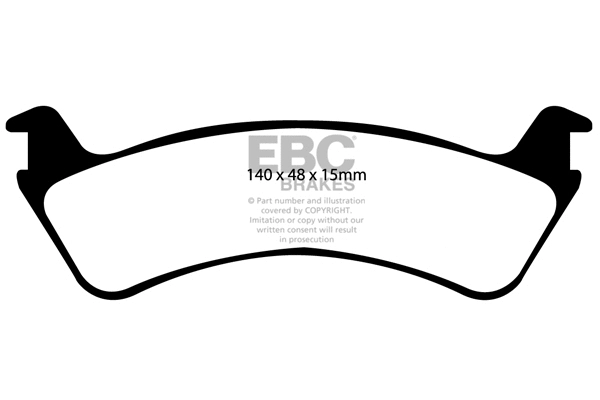 Brake Pad Set, disc brake (DP1130)