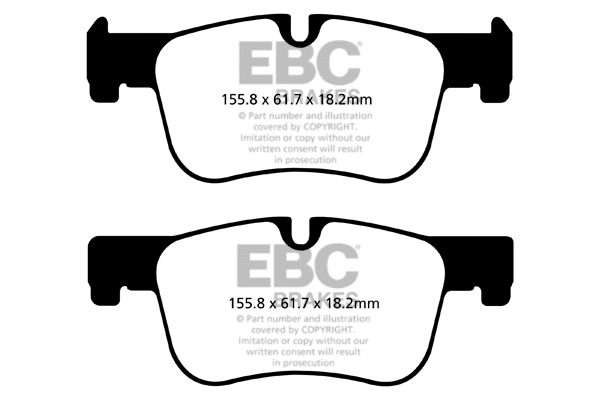 Brake Pad Set, disc brake (DP22143)
