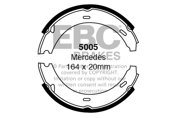Brake Shoe Set (5005)