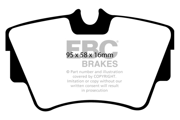Brake Pad Set, disc brake (DP1284)