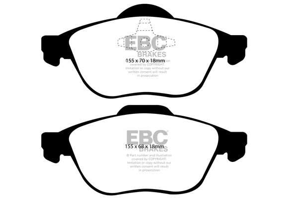 Brake Pad Set, disc brake (DP31353C)