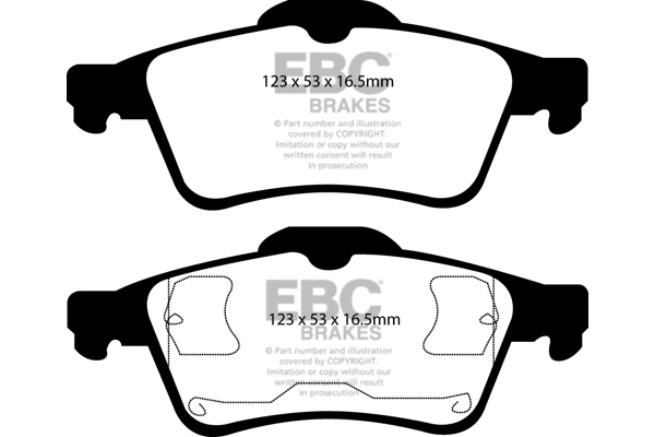 Brake Pad Set, disc brake (DP31354C)