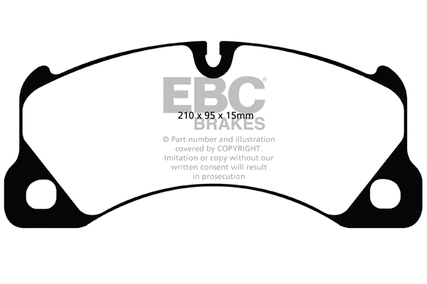Brake Pad Set, disc brake (DP41835R)