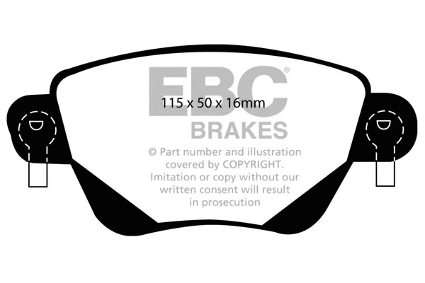 Brake Pad Set, disc brake (DP21350)
