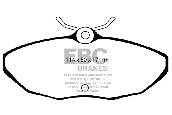 Brake Pad Set, disc brake (DP21221)