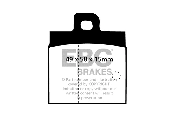Brake Pad Set, disc brake (DP192)