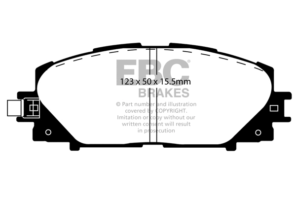 Brake Pad Set, disc brake (DP21817/2)