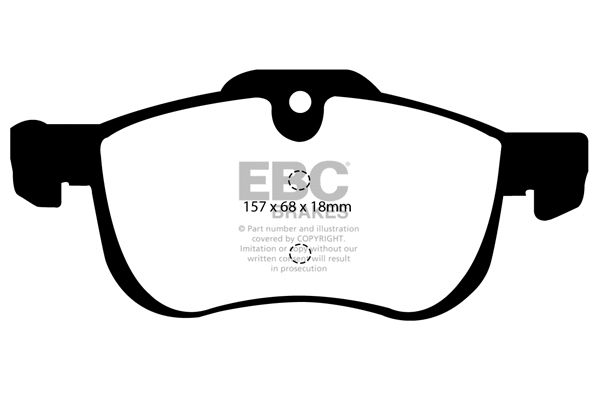 Brake Pad Set, disc brake (DP1219)