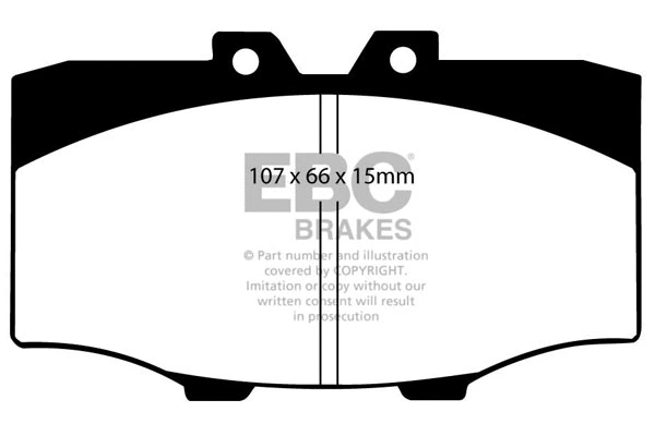 Brake Pad Set, disc brake (DP380)