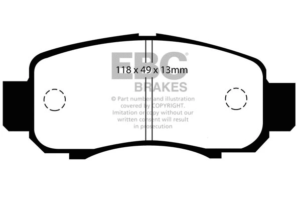 Brake Pad Set, disc brake (DP1355)