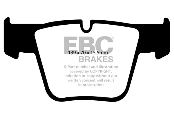 Brake Pad Set, disc brake (DP41941R)