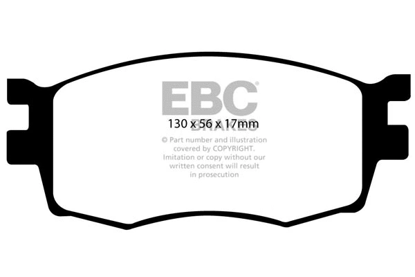 Brake Pad Set, disc brake (DP1768)