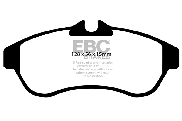 Brake Pad Set, disc brake (DP1435)