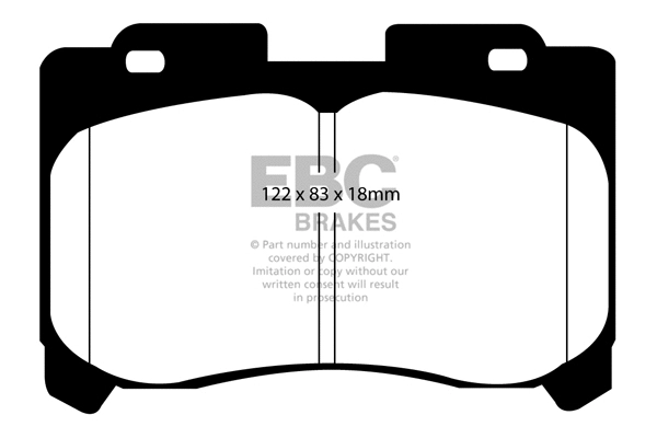 Brake Pad Set, disc brake (DP31004C)