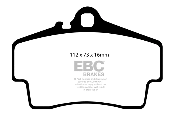 Brake Pad Set, disc brake (DP31208C)