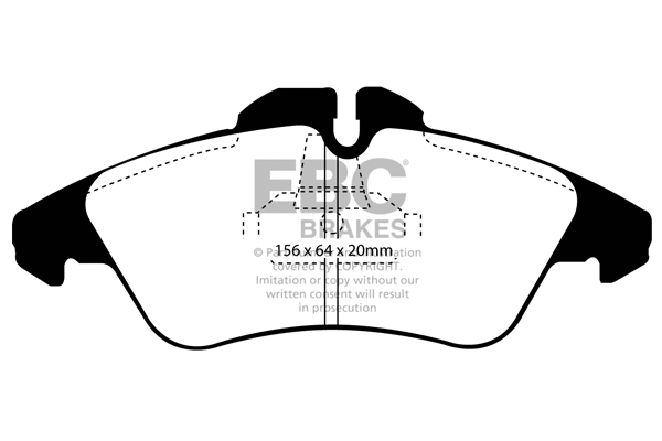 Brake Pad Set, disc brake (DP41071/2R)